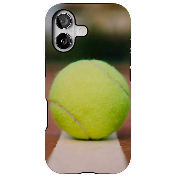 Tennis  Tough Cases For Apple iPhone (17, 16, 15, 14, 13, 12, 11, X, SE, 8, 7/ Air, Plus, Pro, Max, Mini, XR, XS), Print in USA