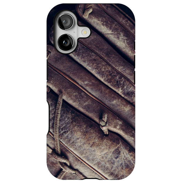 Baseball Glove Tough Cases For Apple iPhone (17, 16, 15, 14, 13, 12, 11, X, SE, 8, 7/ Air, Plus, Pro, Max, Mini, XR, XS), Print in USA