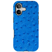 Blue Ostrich Tough Cases For Apple iPhone (17, 16, 15, 14, 13, 12, 11, X, SE, 8, 7/ Air, Plus, Pro, Max, Mini, XR, XS), Print in USA