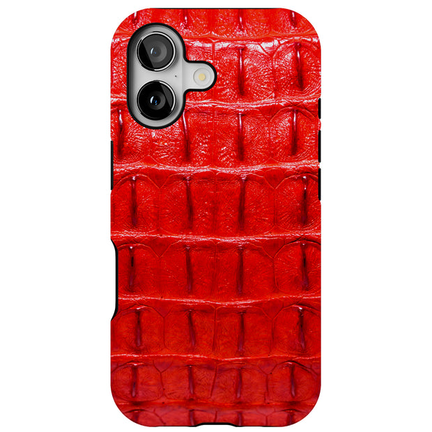 Crocodile 1 Tough Cases For Apple iPhone (17, 16, 15, 14, 13, 12, 11, X, SE, 8, 7/ Air, Plus, Pro, Max, Mini, XR, XS), Print in USA