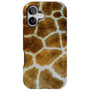 Giraffe Fur 1 Tough Cases For Apple iPhone (17, 16, 15, 14, 13, 12, 11, X, SE, 8, 7/ Air, Plus, Pro, Max, Mini, XR, XS), Print in USA