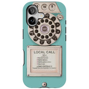 Telephone 01 Tough Cases For Apple iPhone (17, 16, 15, 14, 13, 12, 11, X, SE, 8, 7/ Air, Plus, Pro, Max, Mini, XR, XS), Print in USA