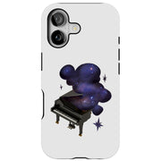 Space Piano Tough Cases For Apple iPhone (17, 16, 15, 14, 13, 12, 11, X, SE, 8, 7/ Air, Plus, Pro, Max, Mini, XR, XS), Print in USA