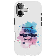 Believe Tough Cases For Apple iPhone (17, 16, 15, 14, 13, 12, 11, X, SE, 8, 7/ Air, Plus, Pro, Max, Mini, XR, XS), Print in USA