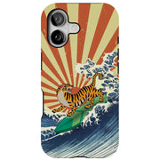 Japanese Tiger Tough Cases For Apple iPhone (17, 16, 15, 14, 13, 12, 11, X, SE, 8, 7/ Air, Plus, Pro, Max, Mini, XR, XS), Print in USA