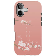 Cherry Blossom Tough Cases For Apple iPhone (17, 16, 15, 14, 13, 12, 11, X, SE, 8, 7/ Air, Plus, Pro, Max, Mini, XR, XS), Print in USA