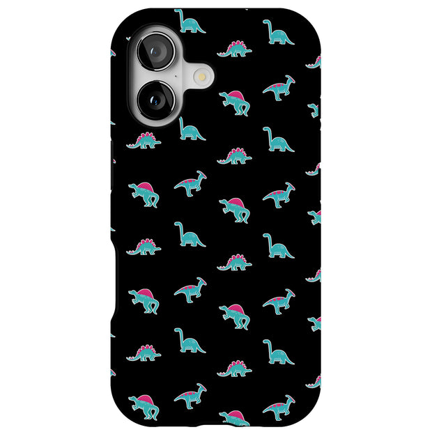 Dinosaurs Shape Tough Cases For Apple iPhone (17, 16, 15, 14, 13, 12, 11, X, SE, 8, 7/ Air, Plus, Pro, Max, Mini, XR, XS), Print in USA