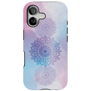 Elegant Mandala Tough Cases For Apple iPhone (17, 16, 15, 14, 13, 12, 11, X, SE, 8, 7/ Air, Plus, Pro, Max, Mini, XR, XS), Print in USA
