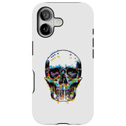 Pixel Skull Tough Cases For Apple iPhone (17, 16, 15, 14, 13, 12, 11, X, SE, 8, 7/ Air, Plus, Pro, Max, Mini, XR, XS), Print in USA