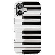 Piano Keys Tough Cases For Apple iPhone (17, 16, 15, 14, 13, 12, 11, X, SE, 8, 7/ Air, Plus, Pro, Max, Mini, XR, XS), Print in USA