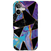 Purple Marble Tough Cases For Apple iPhone (17, 16, 15, 14, 13, 12, 11, X, SE, 8, 7/ Air, Plus, Pro, Max, Mini, XR, XS), Print in USA
