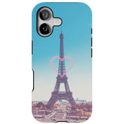 Fall in Paris Tough Cases For Apple iPhone (17, 16, 15, 14, 13, 12, 11, X, SE, 8, 7/ Air, Plus, Pro, Max, Mini, XR, XS), Print in USA