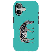 Zebra Photo Tough Cases For Apple iPhone (17, 16, 15, 14, 13, 12, 11, X, SE, 8, 7/ Air, Plus, Pro, Max, Mini, XR, XS), Print in USA