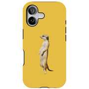 Meerkat Photo Tough Cases For Apple iPhone (17, 16, 15, 14, 13, 12, 11, X, SE, 8, 7/ Air, Plus, Pro, Max, Mini, XR, XS), Print in USA