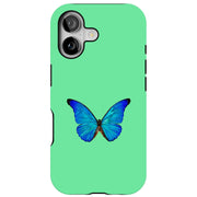Butterfly Photo Tough Cases For Apple iPhone (17, 16, 15, 14, 13, 12, 11, X, SE, 8, 7/ Air, Plus, Pro, Max, Mini, XR, XS), Print in USA