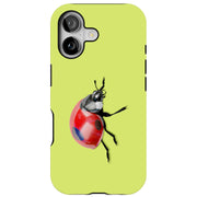 Ladybug Photo Tough Cases For Apple iPhone (17, 16, 15, 14, 13, 12, 11, X, SE, 8, 7/ Air, Plus, Pro, Max, Mini, XR, XS), Print in USA
