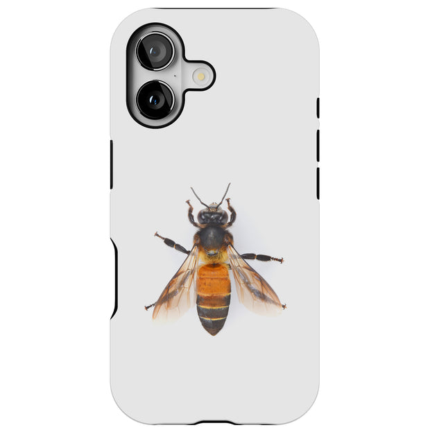 Bee Photo Tough Cases For Apple iPhone (17, 16, 15, 14, 13, 12, 11, X, SE, 8, 7/ Air, Plus, Pro, Max, Mini, XR, XS), Print in USA