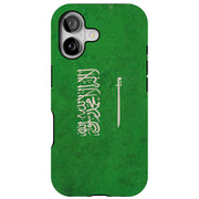 Saudi Arabia 1 Tough Cases For Apple iPhone (17, 16, 15, 14, 13, 12, 11, X, SE, 8, 7/ Air, Plus, Pro, Max, Mini, XR, XS), Print in USA