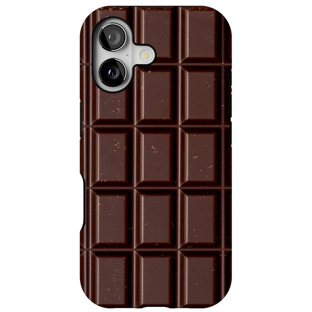 Chocolate Tough Cases For Apple iPhone (17, 16, 15, 14, 13, 12, 11, X, SE, 8, 7/ Air, Plus, Pro, Max, Mini, XR, XS), Print in USA