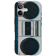 Old Radio Tough Cases For Apple iPhone (17, 16, 15, 14, 13, 12, 11, X, SE, 8, 7/ Air, Plus, Pro, Max, Mini, XR, XS), Print in USA