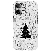 Wish You A Xmas Tough Cases For Apple iPhone (17, 16, 15, 14, 13, 12, 11, X, SE, 8, 7/ Air, Plus, Pro, Max, Mini, XR, XS), Print in USA