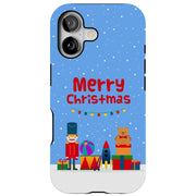 Christmas Toy Tough Cases For Apple iPhone (17, 16, 15, 14, 13, 12, 11, X, SE, 8, 7/ Air, Plus, Pro, Max, Mini, XR, XS), Print in USA