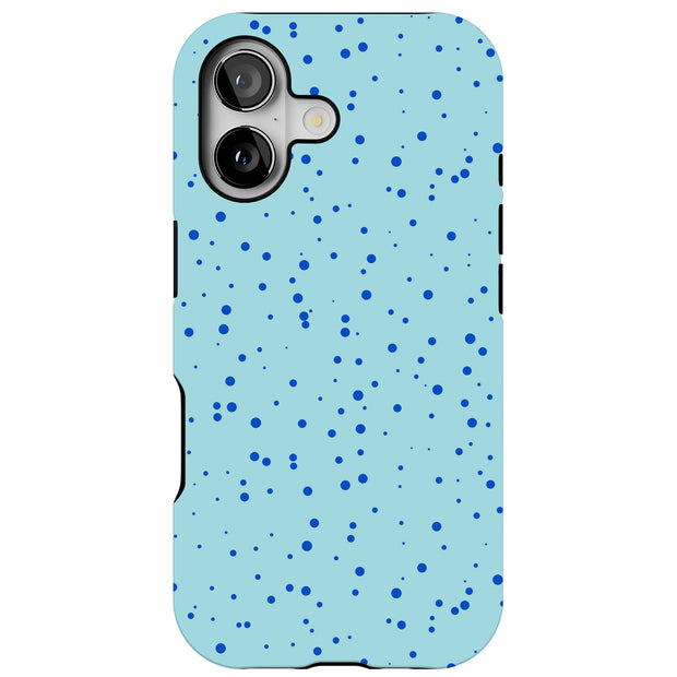 Polka Dot 3 Tough Cases For Apple iPhone (17, 16, 15, 14, 13, 12, 11, X, SE, 8, 7/ Air, Plus, Pro, Max, Mini, XR, XS), Print in USA
