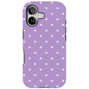 Polka Dot 5 Tough Cases For Apple iPhone (17, 16, 15, 14, 13, 12, 11, X, SE, 8, 7/ Air, Plus, Pro, Max, Mini, XR, XS), Print in USA