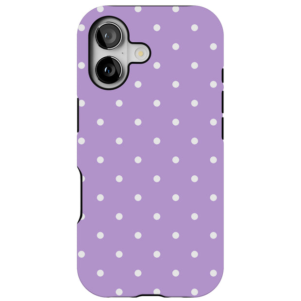 Polka Dot 5 Tough Cases For Apple iPhone (17, 16, 15, 14, 13, 12, 11, X, SE, 8, 7/ Air, Plus, Pro, Max, Mini, XR, XS), Print in USA