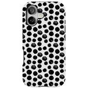 Polka Dot 8 Tough Cases For Apple iPhone (17, 16, 15, 14, 13, 12, 11, X, SE, 8, 7/ Air, Plus, Pro, Max, Mini, XR, XS), Print in USA