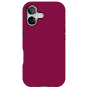 Red Violet Tough Cases For Apple iPhone (17, 16, 15, 14, 13, 12, 11, X, SE, 8, 7/ Air, Plus, Pro, Max, Mini, XR, XS), Print in USA