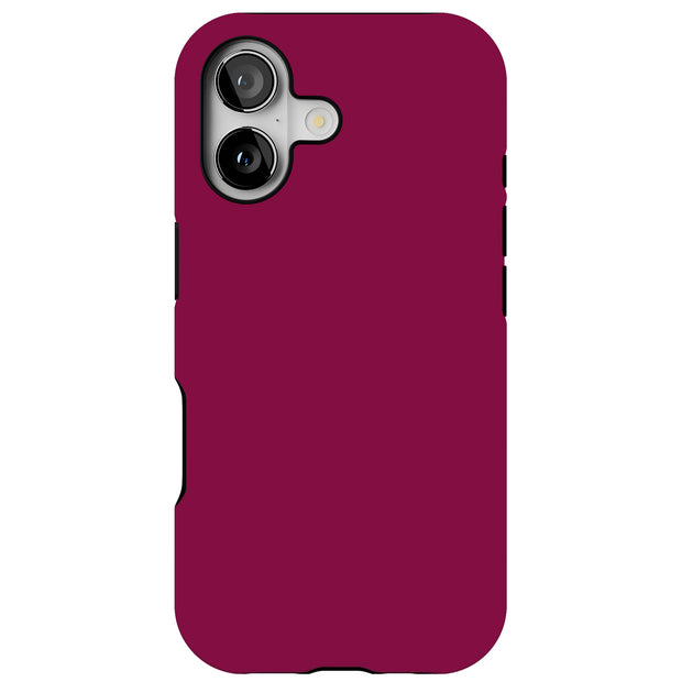 Red Violet Tough Cases For Apple iPhone (17, 16, 15, 14, 13, 12, 11, X, SE, 8, 7/ Air, Plus, Pro, Max, Mini, XR, XS), Print in USA