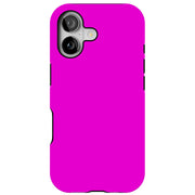 Fuchsia Tough Cases For Apple iPhone (17, 16, 15, 14, 13, 12, 11, X, SE, 8, 7/ Air, Plus, Pro, Max, Mini, XR, XS), Print in USA