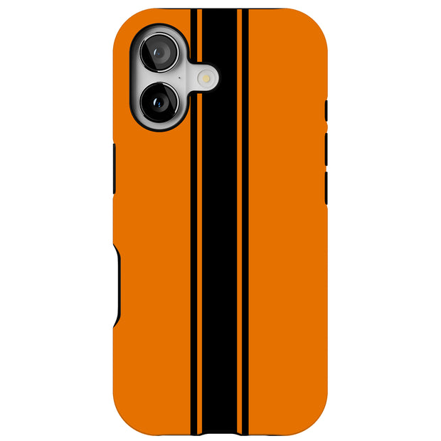 Racing Stripe 3 Tough Cases For Apple iPhone (17, 16, 15, 14, 13, 12, 11, X, SE, 8, 7/ Air, Plus, Pro, Max, Mini, XR, XS), Print in USA