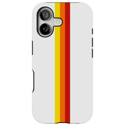 Race Stripe 11 Tough Cases For Apple iPhone (17, 16, 15, 14, 13, 12, 11, X, SE, 8, 7/ Air, Plus, Pro, Max, Mini, XR, XS), Print in USA