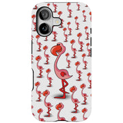 Flamingo One Tough Cases For Apple iPhone (17, 16, 15, 14, 13, 12, 11, X, SE, 8, 7/ Air, Plus, Pro, Max, Mini, XR, XS), Print in USA