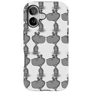 Hippo One Tough Cases For Apple iPhone (17, 16, 15, 14, 13, 12, 11, X, SE, 8, 7/ Air, Plus, Pro, Max, Mini, XR, XS), Print in USA