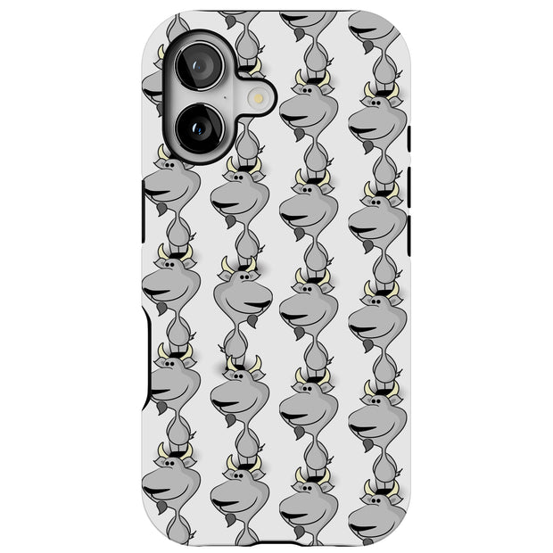 Goat One Zodiac Tough Cases For Apple iPhone (17, 16, 15, 14, 13, 12, 11, X, SE, 8, 7/ Air, Plus, Pro, Max, Mini, XR, XS), Print in USA