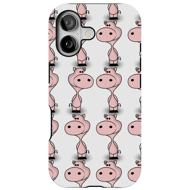 Pig Zodiac Tough Cases For Apple iPhone (17, 16, 15, 14, 13, 12, 11, X, SE, 8, 7/ Air, Plus, Pro, Max, Mini, XR, XS), Print in USA