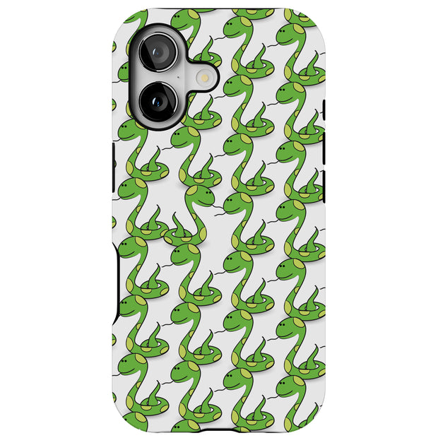 Snake 1 Tough Cases For Apple iPhone (17, 16, 15, 14, 13, 12, 11, X, SE, 8, 7/ Air, Plus, Pro, Max, Mini, XR, XS), Print in USA