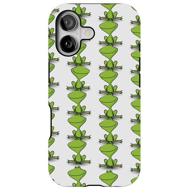 Frog One Tough Cases For Apple iPhone (17, 16, 15, 14, 13, 12, 11, X, SE, 8, 7/ Air, Plus, Pro, Max, Mini, XR, XS), Print in USA