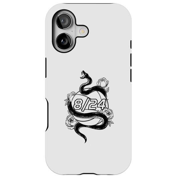 Kobe Mamba Clr Tough Cases For Apple iPhone (17, 16, 15, 14, 13, 12, 11, X, SE, 8, 7/ Air, Plus, Pro, Max, Mini, XR, XS), Print in USA