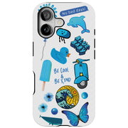 Butterfly Duck Tough Cases For Apple iPhone (17, 16, 15, 14, 13, 12, 11, X, SE, 8, 7/ Air, Plus, Pro, Max, Mini, XR, XS), Print in USA