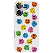 Icon Collage Tough Cases For Apple iPhone (17, 16, 15, 14, 13, 12, 11, X, SE, 8, 7/ Air, Plus, Pro, Max, Mini, XR, XS), Print in USA