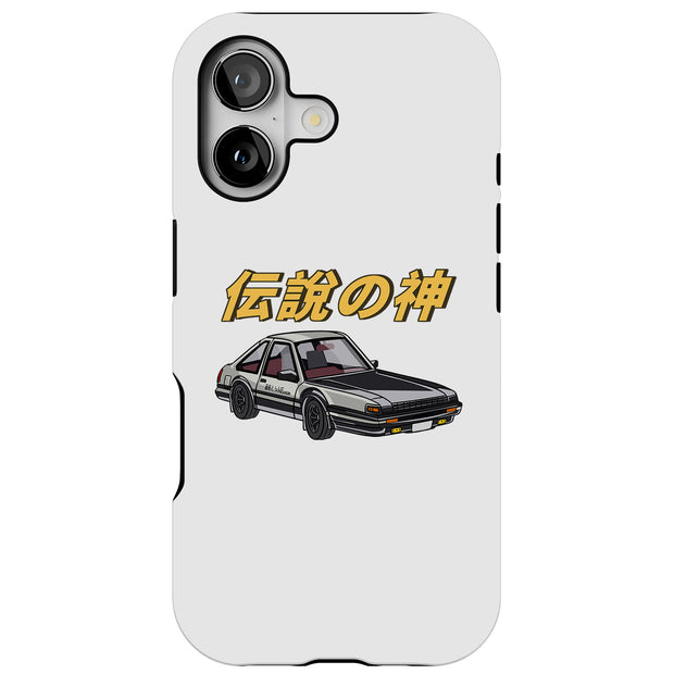 AE86 Car Style Tough Cases For Apple iPhone (17, 16, 15, 14, 13, 12, 11, X, SE, 8, 7/ Air, Plus, Pro, Max, Mini, XR, XS), Print in USA