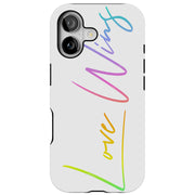 Love Wins Tough Cases For Apple iPhone (17, 16, 15, 14, 13, 12, 11, X, SE, 8, 7/ Air, Plus, Pro, Max, Mini, XR, XS), Print in USA