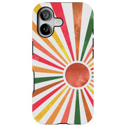 Bright Sun Tough Cases For Apple iPhone (17, 16, 15, 14, 13, 12, 11, X, SE, 8, 7/ Air, Plus, Pro, Max, Mini, XR, XS), Print in USA