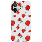 Garden Roses Tough Cases For Apple iPhone (17, 16, 15, 14, 13, 12, 11, X, SE, 8, 7/ Air, Plus, Pro, Max, Mini, XR, XS), Print in USA