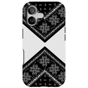 Black Bandana 1 Tough Cases For Apple iPhone (17, 16, 15, 14, 13, 12, 11, X, SE, 8, 7/ Air, Plus, Pro, Max, Mini, XR, XS), Print in USA