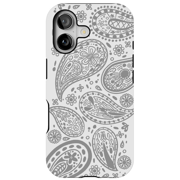 Black Bandana 2 Tough Cases For Apple iPhone (17, 16, 15, 14, 13, 12, 11, X, SE, 8, 7/ Air, Plus, Pro, Max, Mini, XR, XS), Print in USA